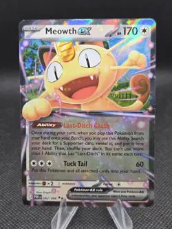 Meowth Ex 62/88 Pokemon Perfect Order - NM - Image 1