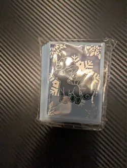 65 Ct Alolan Vulpix Pokemon Center ETB Pokemon Card Sleeves New Sealed - Image 1