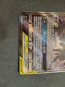 Umbreon & Darkrai GX SM241 Sun & Moon TAG TEAM Black Star Promo Full Art Holo - Image 4
