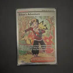 Pokemon Ethan’s Adventure 236/182 Sv10: Destined Rivals Special Holo Rare - Image 1