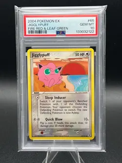 2004 Pokemon Fire Red & Leaf Green Jigglypuff #65 PSA 10 Gem Mint - Image 1
