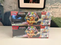 Pokemon Prismatic Evolutions Booster Bundle Surprise Box Bundle Sams Club X2 Lot - Image 1