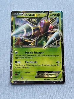 Beedrill EX - XY157 - Ultra Rare - XY Promo - Holo - Black Star Pokemon - Image 1