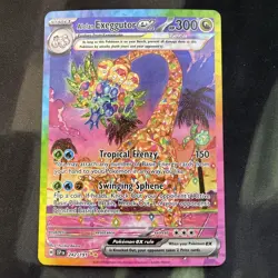 Alolan Exeggutor ex 242/191 Sv08: Surging Sparks Holo SIR Pokemon TCG NM - Image 1