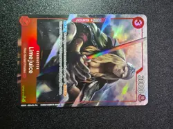 Lime Juice Alt Art Foil OP09-014 One Piece Card Game English NM - Image 1