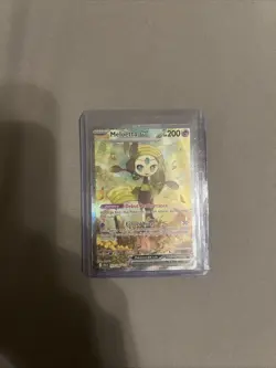 Pokemon TCG Meloetta EX Full Art Black Bolt Card 167/086 Sir - Image 1