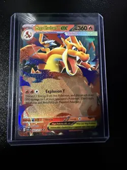 Mega Charizard Y ex 022/217 Ascended Heroes English Pokemon TCG NM - Image 1