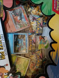 Pokemon Ascended Heroes First Partners Deluxe Pin Collection Kit Tepig Totodile… - Image 3