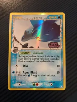 Latios 12/110 EX Holon Phantoms Reverse Holo Pokemon - Image 1