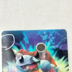 3D Evolution Zukan Card Blastoise Pokemon Japanese Cards Hobby rare Nintendo - Image 5
