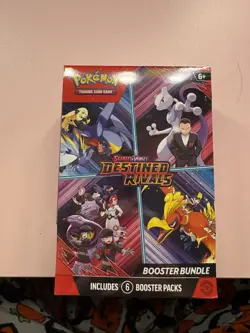 Pokemon Scarlet & Violet Destined Rivals Booster Bundle 6 Packs - Image 1