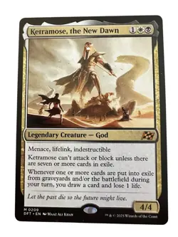 MTG Ketramose, the New Dawn Aetherdrift Regular #209 - Image 1