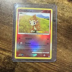 Chimchar 76/130 Reverse Holo Stamped – Pokemon Diamond & Pearl 2007 NM - Image 1