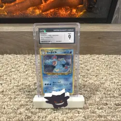 Pokemon TCG 1999 Feraligatr Holo Neo Premium File CGC 9 Japanese - Image 1