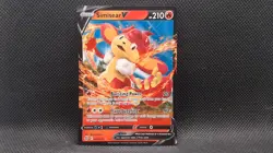SIMISEAR V 027/172 HOLO V RARE BRILLIANT STARS POKEMON NM - Image 1