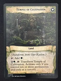 1x MTG Ojer Kaslem, Deepest Growth (Showcase) - The Lost Caverns of Ixalan (LCI) - Image 2