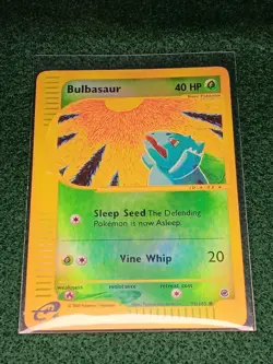 Pokemon Bulbasaur 095/165 Expedition Base Set Reverse Holo 40 HP Common English - Image 1