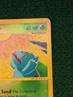 Pokemon Bulbasaur 095/165 Expedition Base Set Reverse Holo 40 HP Common English - Image 3