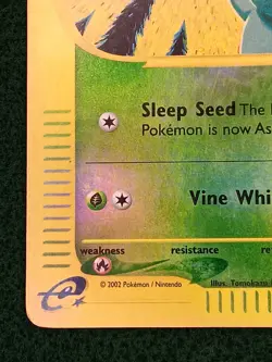 Pokemon Bulbasaur 095/165 Expedition Base Set Reverse Holo 40 HP Common English - Image 5