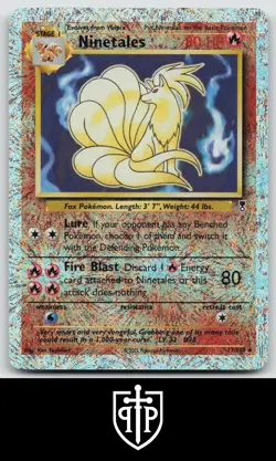 Pokemon - Ninetales 17/110 Legendary Collection - Reverse Holo Rare - HP - Image 1