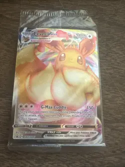 Eevee VMAX SWSH087 Sword & Shield Promo - Sealed - Holo - Pokemon TCG - Image 1