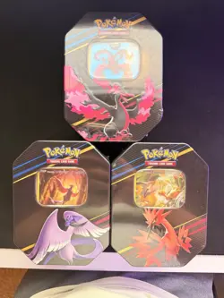 Pokemon TCG: Crown Zenith Tin Art Set Of 3 Brand New&Sealed slight tear - Image 2