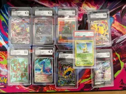 Pokemon Slab Lot CGC 10 + More 636996769739 - Image 1