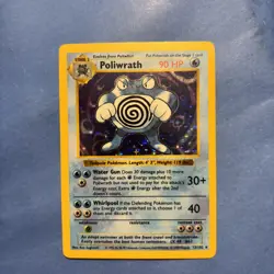 Pokemon Poliwrath Shadowless 13/102 Base Set 1999 WOTC Vintage LP - Image 1