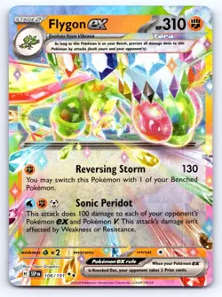 Flygon ex 106/191 Double Rare Surging Sparks Pokemon Near Mint - Image 1