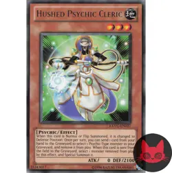 Yugioh Hushed Psychic Cleric EXVC-EN027 Rare NM - Image 1