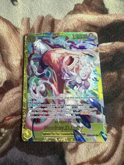 One Piece Monkey.D.Luffy EB04-061 SEC Adventure on Kami's Island NM - Image 1