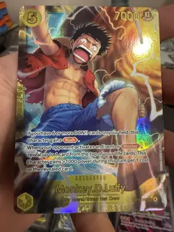Monkey.D.Luffy (OP15-119) OP15-119 Adventure on Kami's Island Foil NEW!!! - Image 2