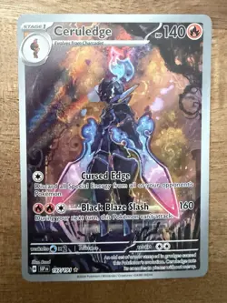 Ceruledge Surging Sparks Holo Pokemon TCG Card Illustration Rare, 197/191 - Image 1
