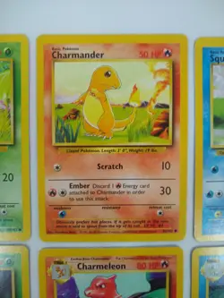 Pokemon Base Set Starters + Evolutions + Pikachu + Eevee+Jigglypuff- Exact Cards - Image 3