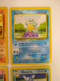 Pokemon Base Set Starters + Evolutions + Pikachu + Eevee+Jigglypuff- Exact Cards - Image 4