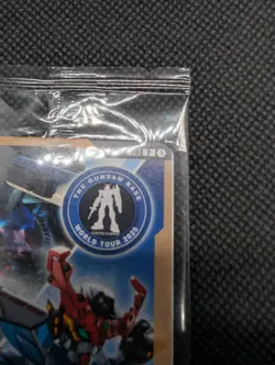 Sealed Gundam Card Game World Tour 2025 English EX Base EXBP-003 Promo Card - Image 4