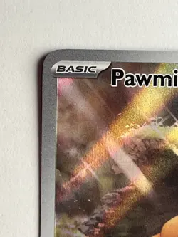 Pokemon TCG Pawmi Holo Paldean Fates Card 226/091 NM/MT - Image 3