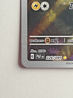 Pokemon TCG Pawmi Holo Paldean Fates Card 226/091 NM/MT - Image 4