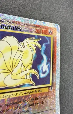 Ninetales Legendary Collection Reverse Holo Card 17/110 Dmg - Image 4