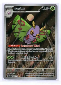 Dustox 220/217 Illustration Rare Ascended Heroes 2026 Pokemon Card - Image 1