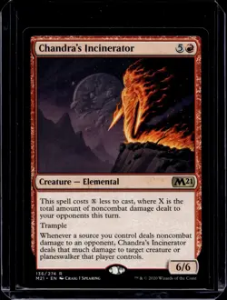 Chandra's Incinerator 136/274 R NM - Image 1