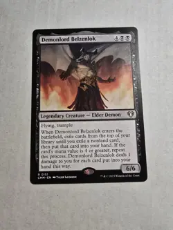Demonlord Belzenlok Commander Masters Regular - Image 1