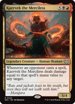Kaervek the Merciless [Duskmourn] MTG - Image 1