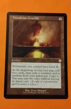 Wondrous Crucible (Retro Frame) Commander: the Brothers' War Regular - Image 1