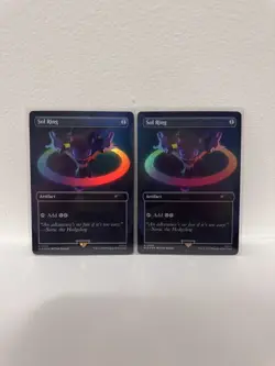 Sol Ring #2093 Rainbow Foil NM Secret Lair Sonic the Hedgehog MTG - Image 1