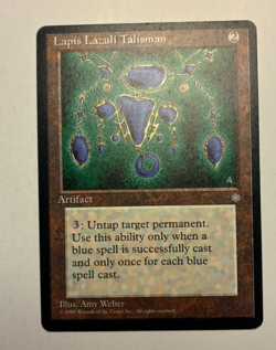 MTG Lapis Lazuli Talisman Ice Age Regular Uncommon NM - Image 1