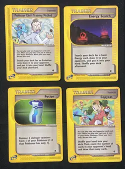Pokemon e-Reader Trainer Lot Expedition Base Set - Image 1