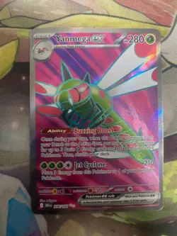 Yanmega ex 206/182 Ultra Rare Destined Rivals Pokemon Holo Lightly Played - Image 1