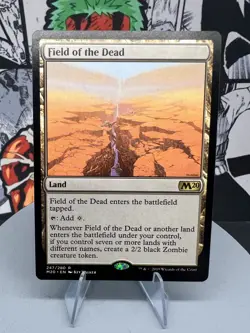 Field of the Dead 247 Rare MTG Magic: The Gathering Core 2020 NearMint w/sleeve - Image 1