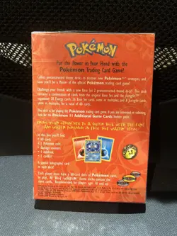 Pokemon Hot Water Base Set 2 Factory Sealed Theme Deck Wotc Wizards 1999 2000 - Image 2